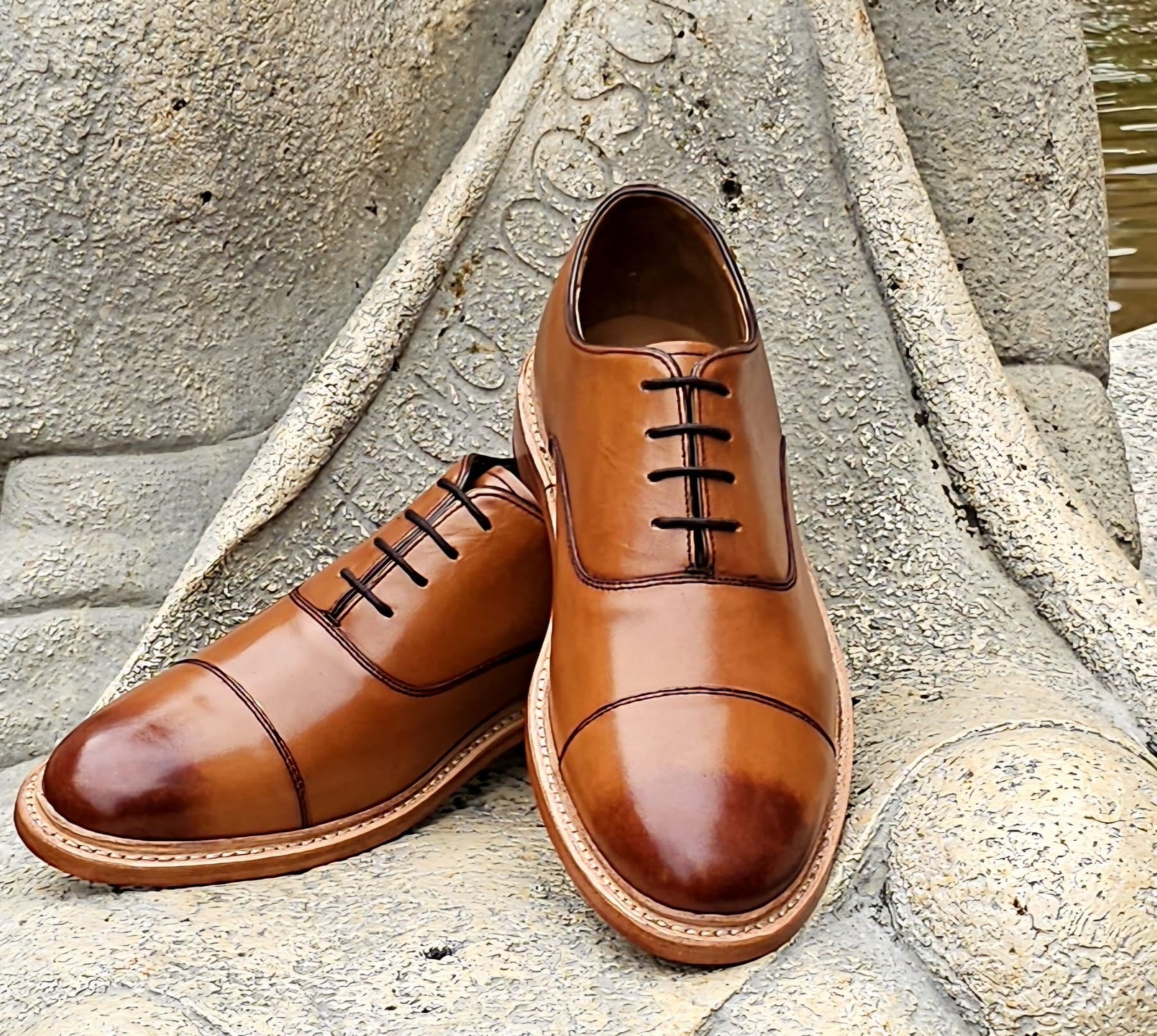 Oxford Cap Toe Tan